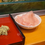 小笹寿し - 山葵とガリ