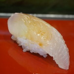 小笹寿し - ひらめ