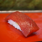 小笹寿し - 鮪赤身ヅケ