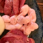 ホルモン豚金 - ミックスホルモン 塩