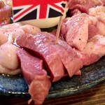 ホルモン豚金 - ミックスホルモン 塩