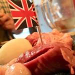 ホルモン豚金 - ミックスホルモン 塩