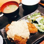 mizutakiyakitoritoriichizu - チキン南蛮定食