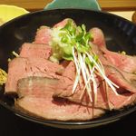 牛椀　紀尾井坂 - ローストビーフ丼