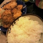 北野屋 - ご飯のおかわり自由です。ふりかけも有。