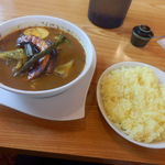 アーガマン - マトンベジタブルスープカレー