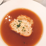 ポワソンルージュ - 魚の裏ごしスープ