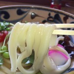 ふる里うどん  - ふる里さんの独特の麺