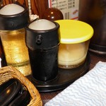 らーめんでぽっと - 調味料類