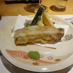 柳家錦 - 天然鰻の天ぷら