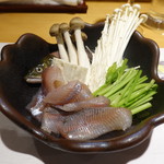 柳家錦 - 新作の鮎しゃぶ