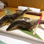 柳家錦 - 和良鮎の炭火焼き
