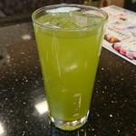 にぎりや松 - 緑茶ハイ