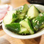 炭火焼ジンギスカン ポッケ - たたきゅーり