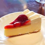 ノルマン洋菓子店 - フロマージュ・ブラン＠レアチーズと苺のケーキ