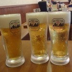 ホワイト餃子 - 平日半額生ビール!!