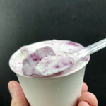 野村観光果樹園 - 料理写真:ブルーベルーヨーグルト（季節限定）…300円