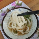 こんぴらうどん - 麺のリフトアップ