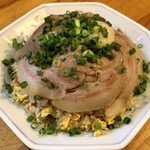 中華料理 鳳凰 - 肉盛り海老炒飯（叉焼）