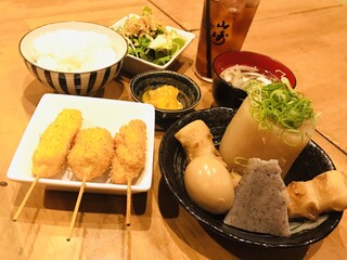 Oden To Kushikatsu Himeji No Omise - ニューハーフランチ