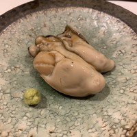 すし てんちじん - 牡蠣はジューシー