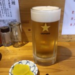Fukube - 生ビールはサッポロです。