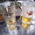 奈良駅前応援団 大分からあげと鉄板焼 勝男 - のみかけで済みません