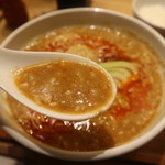 112206221 - 坦々麺のスープ
