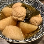 Daihachi - いわしのつみれと大根煮730円
