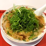 ラーメン魁力屋 - 特製醤油九条ネギラーメン