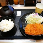松のや - 得朝ロースかつ定食 400円