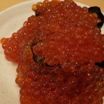 なごやか亭 白石本通店 - 名物こぼれイクラ