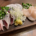 Tano Hei Tei Sashimi Semmon Ten - 入梅いわしに旨ホタテ