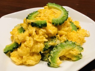 Ryuufu - ゴーヤとふわふわ卵炒め