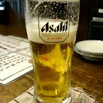 Shin Oosaka Kaisen Shokudou Ouesuto - 生ビール
