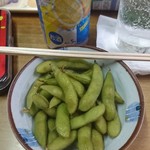 伊勢屋酒店 - 枝豆&氷結レモンレギュラー。