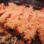 とんかつ マンジェ - これがレホール(山わさび)とんかつ！
      影で暗くてすいません( T ^ T )