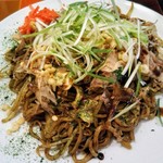 手打ち麺やきそば専門 真打みかさ - 焼きそばソース大盛り800円