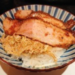 とんかつ マンジェ - 勿論のっけ丼にしましたよ(*´罒`*)