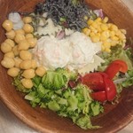 ステーキハウス松木 - サラダ
