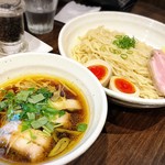 櫻井中華そば店 - 味玉つけそば