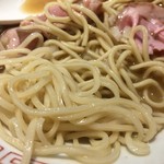 らぁめん小池 - 禁断の麺比べ、手前が淡麗、奥が濃厚…違い、分かります？