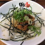 新・和歌山ラーメン ばり馬 - 豚めし