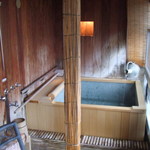 青山やまと - 部屋の露天風呂です。