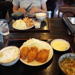 Marumaru Udon - 魚フライ定食
