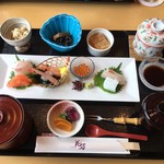 日本料理　花万 - お造り6種盛り御膳