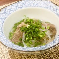 目黒の和食 さとう - ●お通し                  500円×2
                    黒毛和牛の塩煮
                    
                    
                    