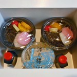 大阪屋 - 料理写真:あんみつ ＆ 流れ梅