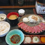 うし寅 - 牛かつ定食Ｍ1600円込