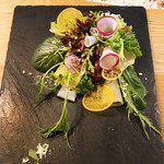 bistro Chic - 2.自家自然栽培野菜のブーケサラダ